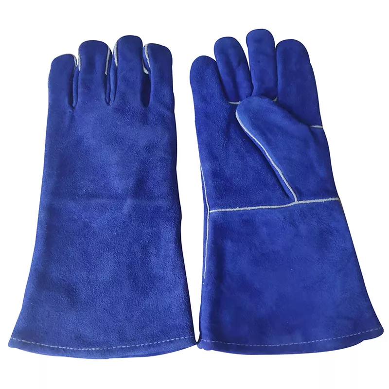Welding leather gloves