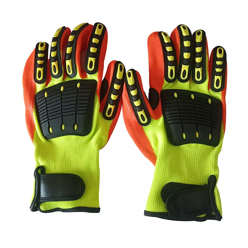 Cut and impact resistant gloves